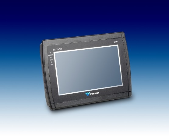 萬維KC01-70T系列礦用本安防爆型人機界面HMI（CAN總線型）